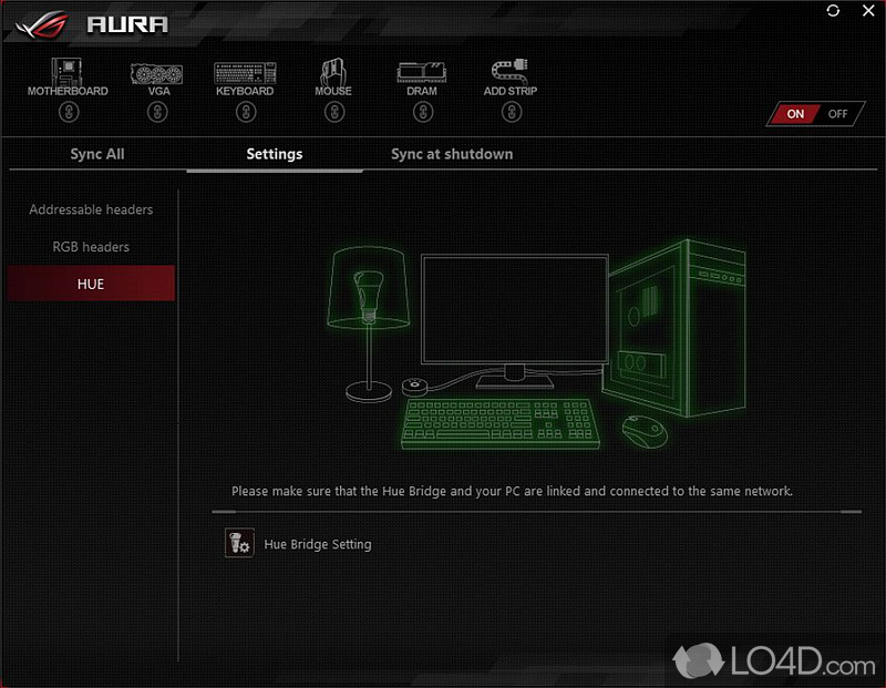Aura Sync Utility: Armoury Crate - Screenshot of Aura Sync Utility