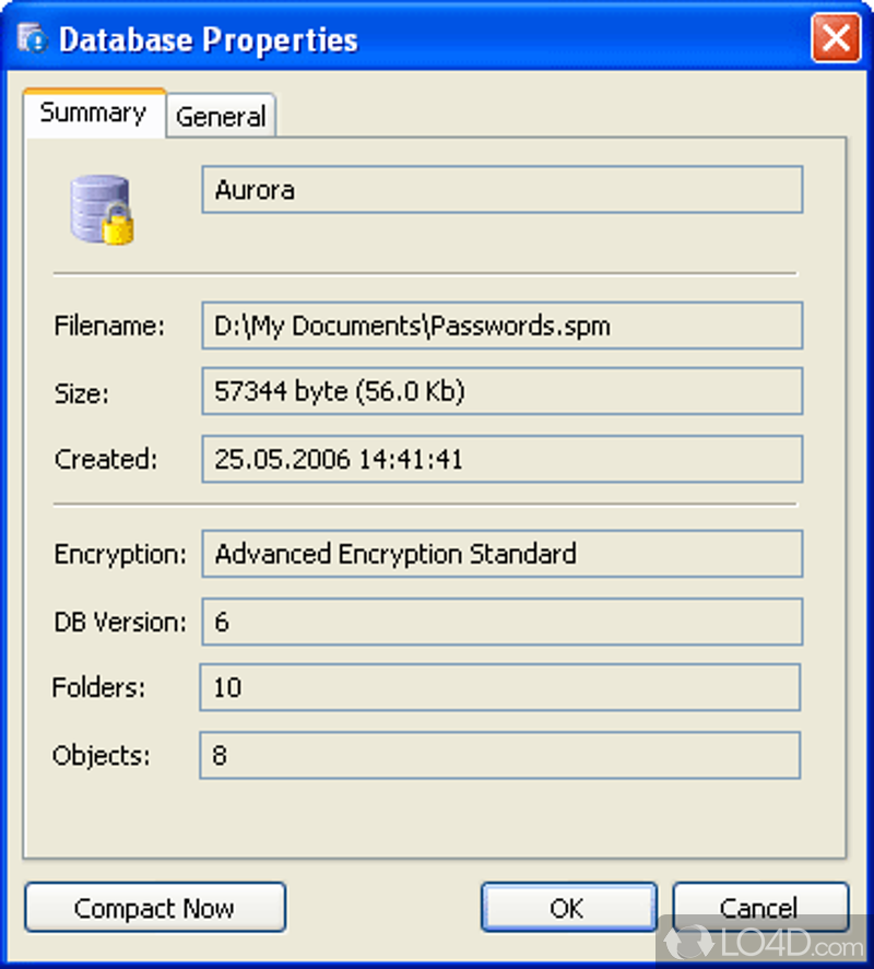 Protect your private information - Screenshot of Aurora Password Manager