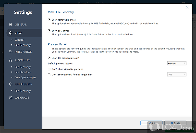 The most effective undelete tool for files you may lose by accident - Screenshot of Auslogics File Recovery