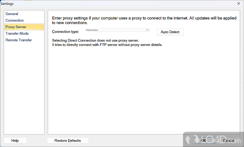 FTP client automates file transfer - Screenshot of Auto FTP Manager