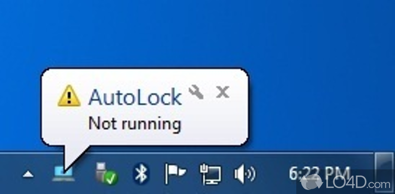 Software utility that can automatically lock, log off, restart - Screenshot of Auto Lock