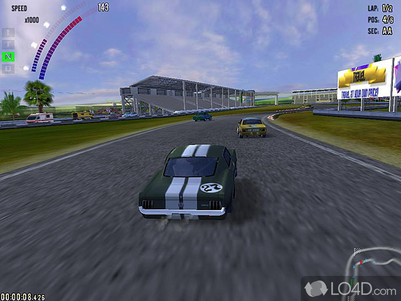 Auto Racing Classics: 3D racing game - Screenshot of Auto Racing Classics