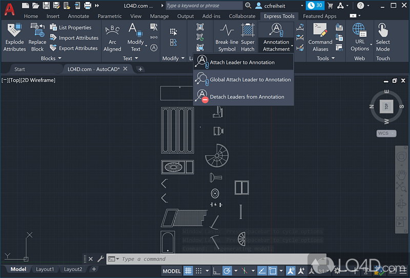 AutoCAD: GIS technologies - Screenshot of AutoCAD