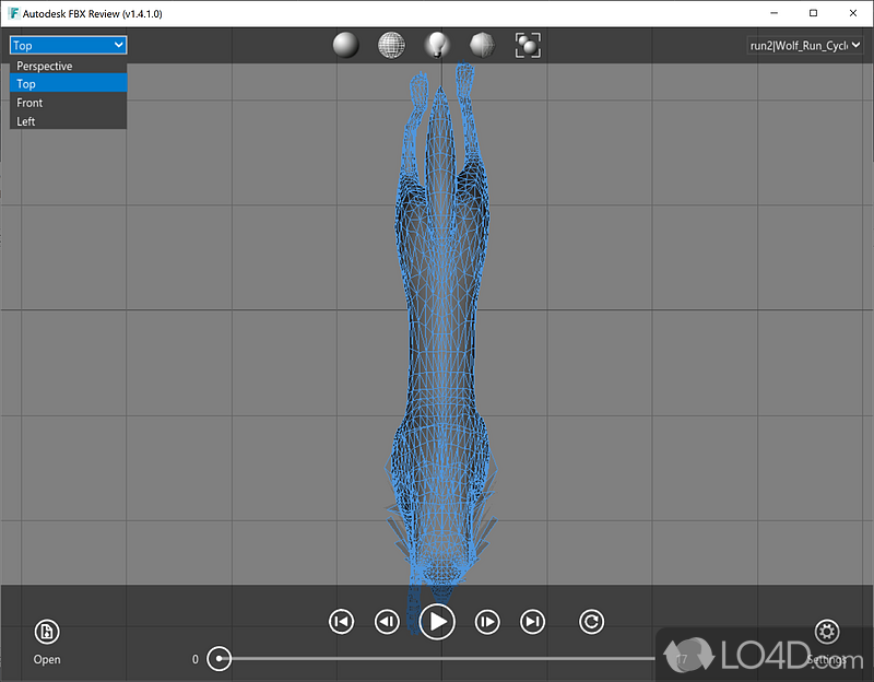 Free Tool for 3D Content Viewers - Screenshot of Autodesk FBX Review