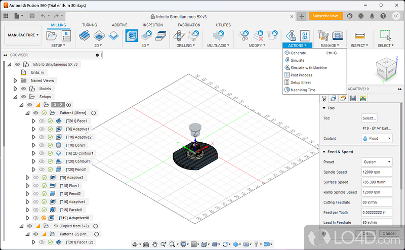 Powerful tool, advanced functions - Screenshot of Autodesk Fusion 360