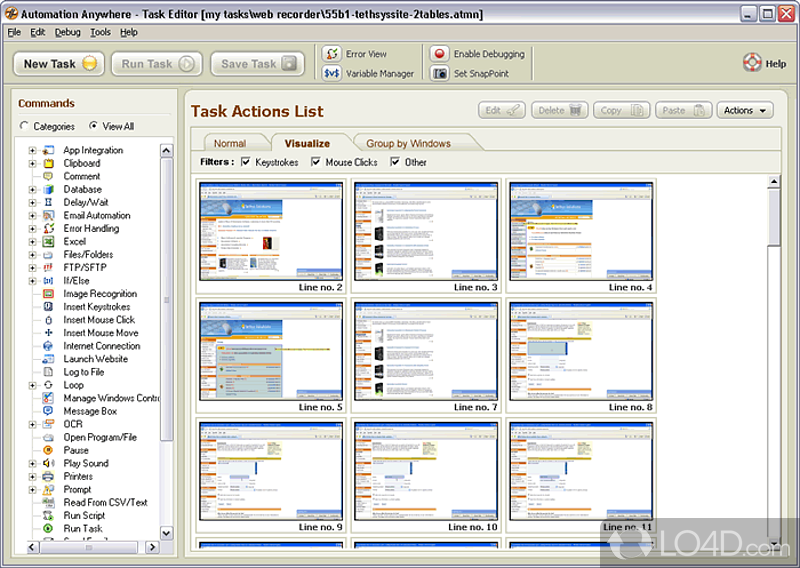 Automation Anywhere screenshot