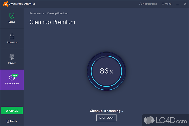 Avast Free Antivirus: Detects spyware - Screenshot of Avast Free Antivirus