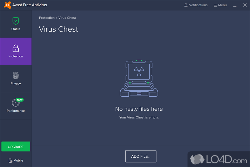 Avast Free Antivirus: Antivirus - Screenshot of Avast Free Antivirus