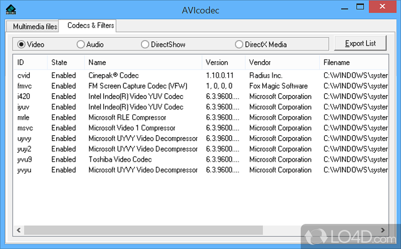 avi codec download windows 10