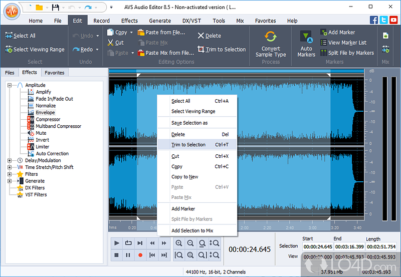 AVS Audio Editor 10.4.2.571 instal the last version for android