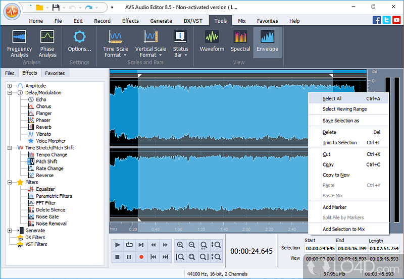 AVS Audio Tools screenshot