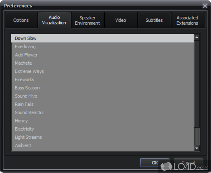 AVS Free Media Player: User interface - Screenshot of AVS Free Media Player