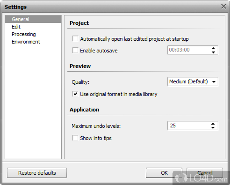 Multilingual Support - Screenshot of AVS Video Editor