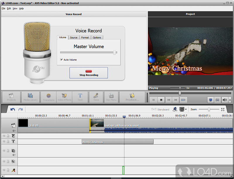 AVS Video Editor: Burn DVD discs - Screenshot of AVS Video Editor