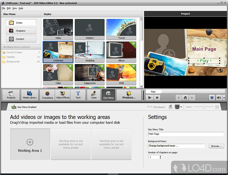 Make Stunning Slideshows - Screenshot of AVS Video Editor