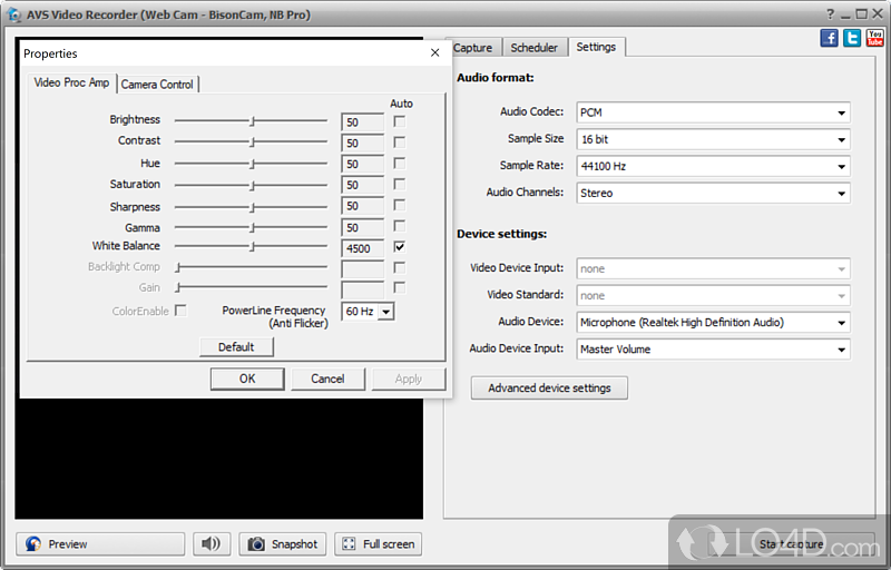 Comprehensive movie editor with intuitive options - Screenshot of AVS Video Recorder