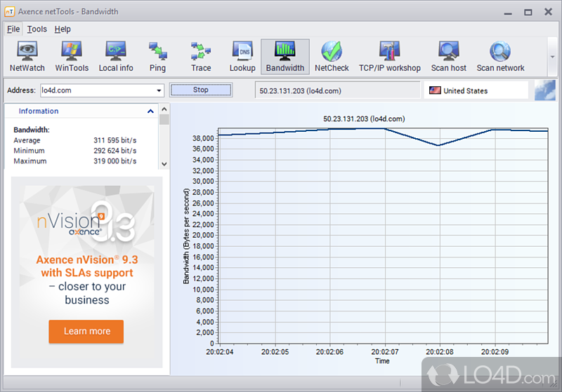 Axence NetTools screenshot