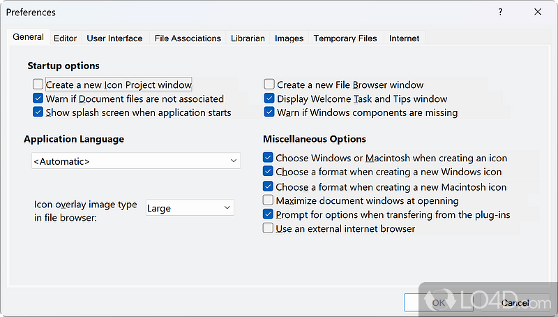 Create, extract, convert and manage Windows icons - Screenshot of Axialis IconWorkshop