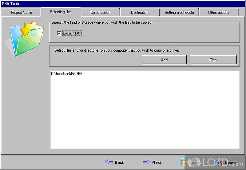 ABC Backup screenshot