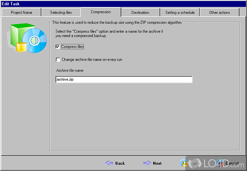 ABC Backup screenshot