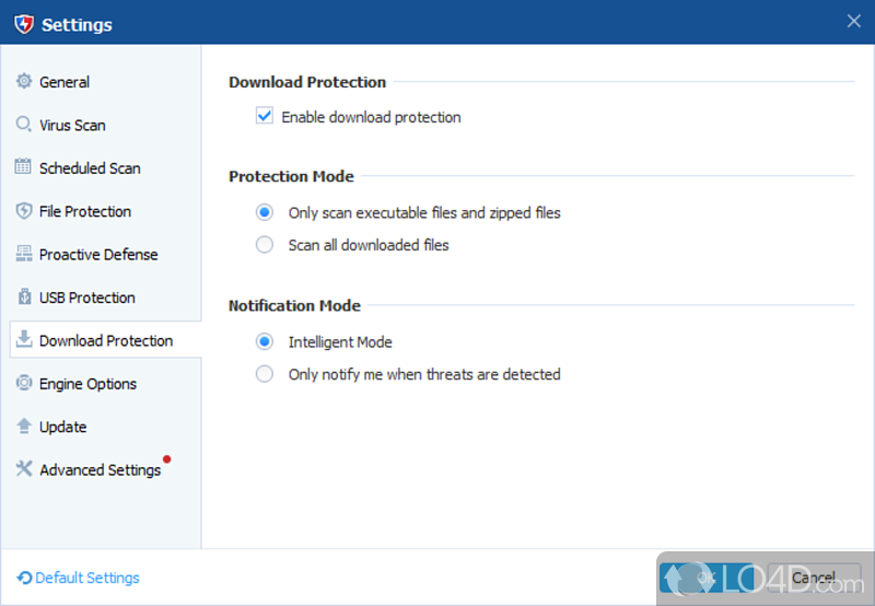 Protection against foreign threats - Screenshot of Baidu Antivirus