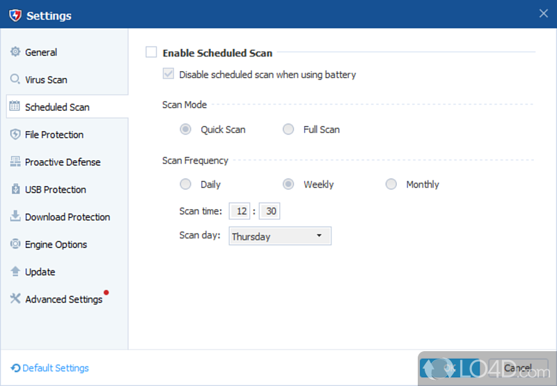 Baidu Antivirus: Usability - Screenshot of Baidu Antivirus