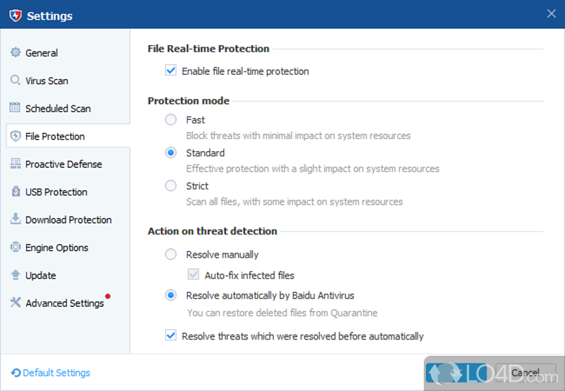 Baidu Antivirus: Quality - Screenshot of Baidu Antivirus