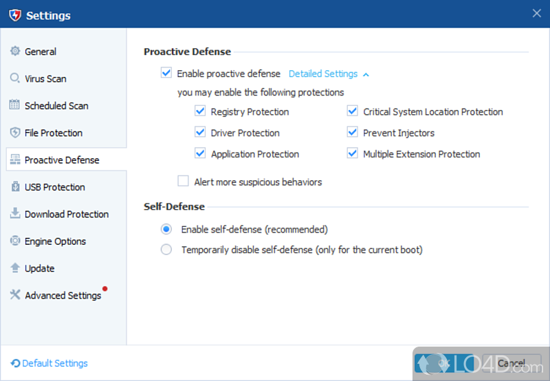 Antivirus and Ultrafast Cloud Security Software - Screenshot of Baidu Antivirus