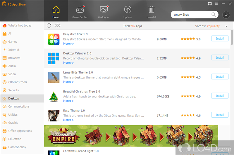 PC App Store screenshot