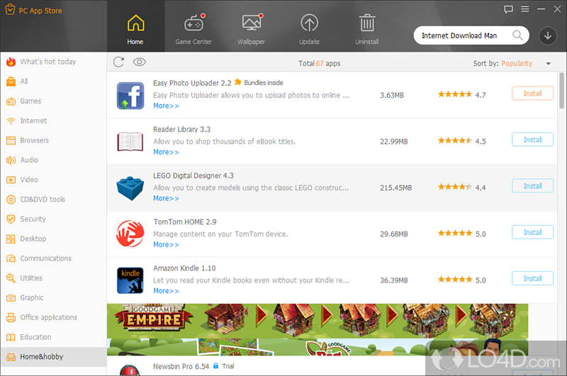 PC App Store screenshot