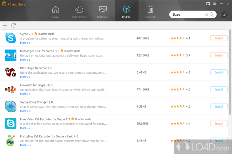 PC App Store: Uninstaller tool - Screenshot of PC App Store