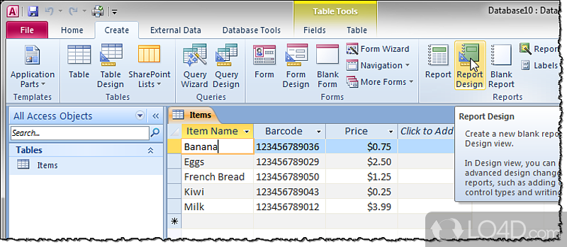 Add barcodes to programs and documents - Screenshot of BarCodeWiz Barcode ActiveX Control