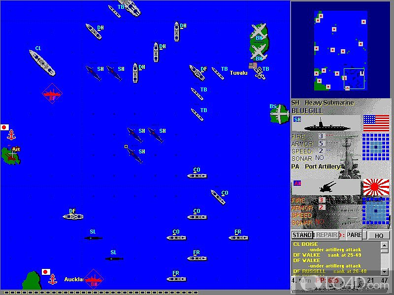 Pacific War screenshot