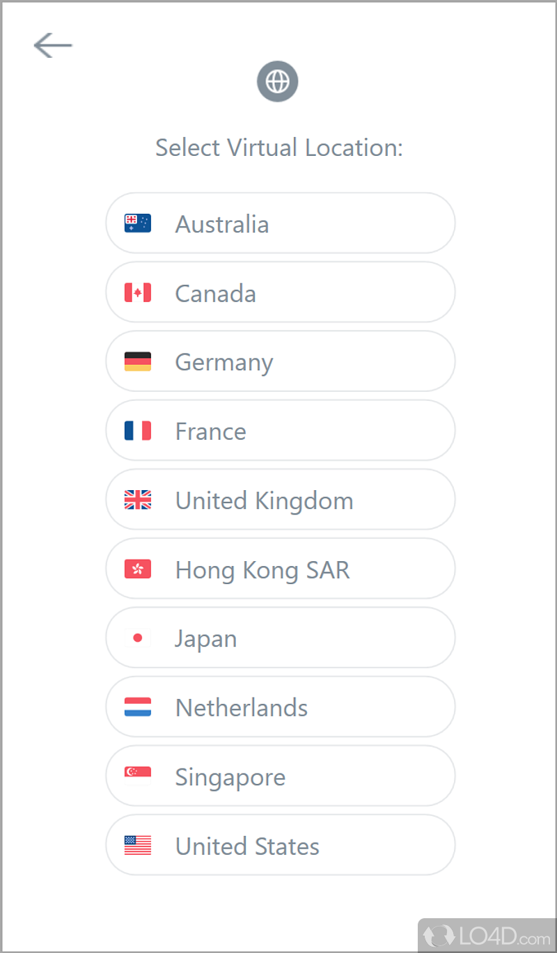 Bypass firewall restrictions - Screenshot of Betternet