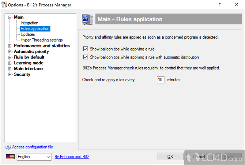 Bill2's Process Manager screenshot