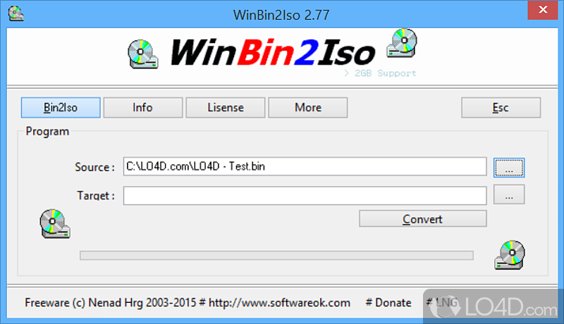 WinBin2Iso 6.21 for ios instal