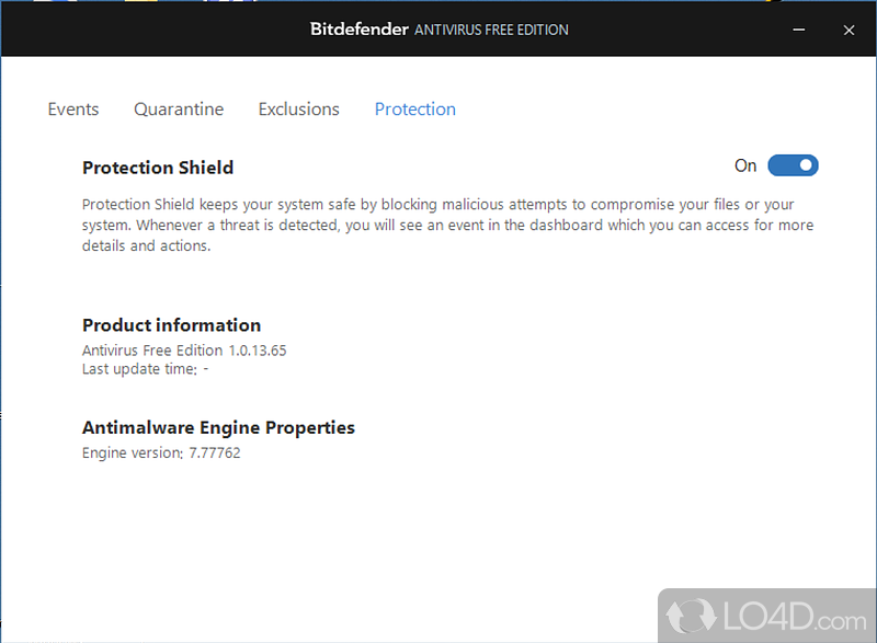Ideal for those who aren’t very familiar with antivirus programs - Screenshot of Bitdefender Antivirus Free