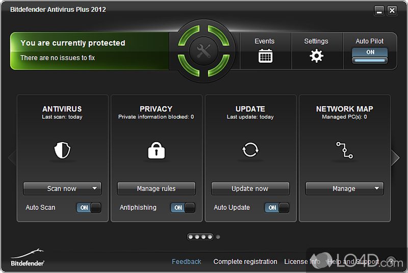 Now comes with an anti-tracker - Screenshot of Bitdefender Free