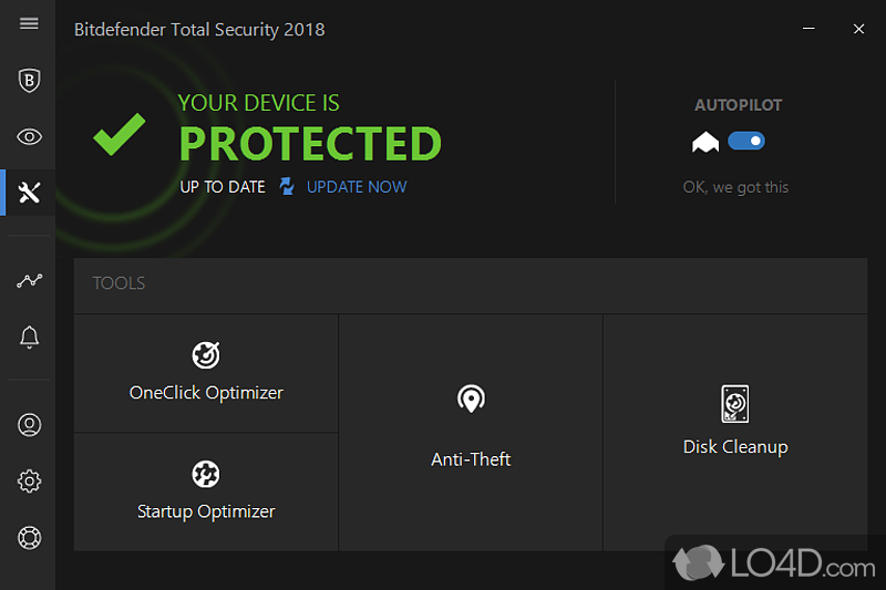 Antivirus solution that protects you from spyware, ransomware, phishing - Screenshot of Bitdefender Antivirus Plus