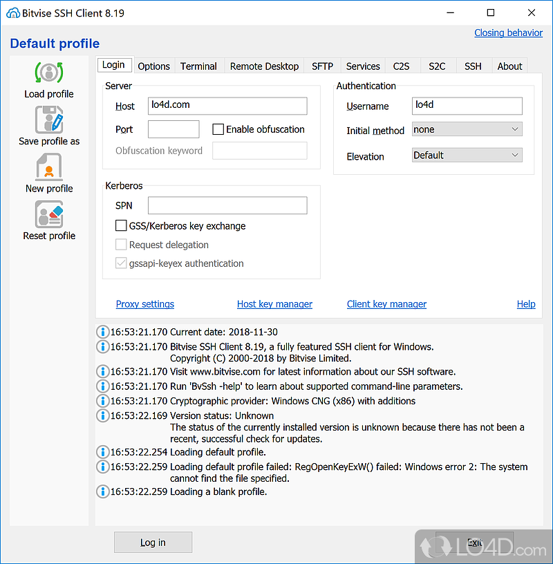 Bitvise SSH Client 9.31 download the new for windows
