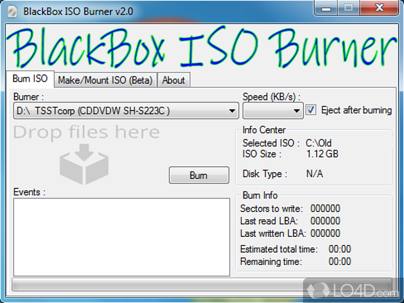 Burning iso. Burner перевод.