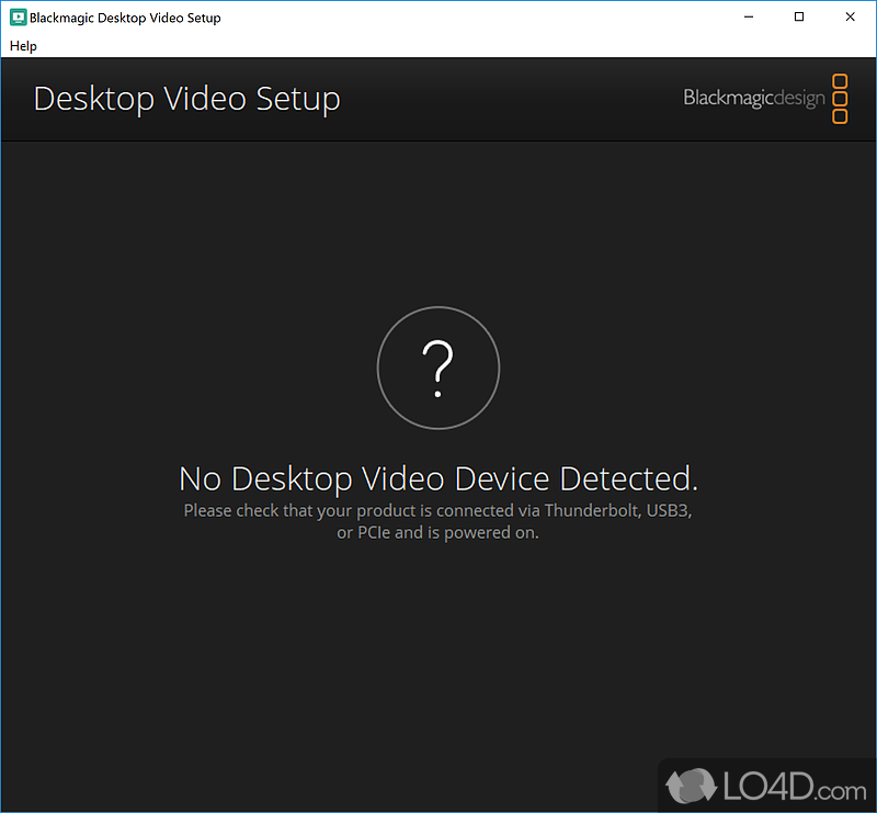 blackmagic desktop video building failed