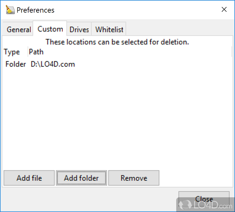 Delete useless files - Screenshot of BleachBit