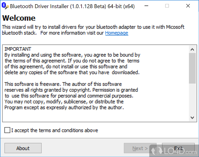 download windows 10 bluetooth driver installer