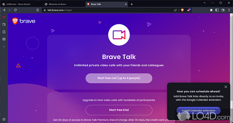 Secure an fast browser - Screenshot of Brave Browser