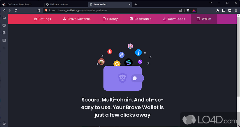 Fast and secure internet browser for personal computers and mobile devices - Screenshot of Brave Browser