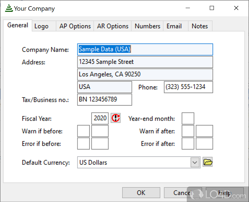 BS1 Free Accounting screenshot