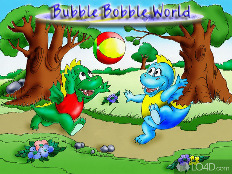 Remake of a classic game Bubble Bobble - Screenshot of Bubble Bobble World