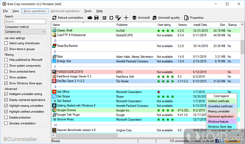 Bulk Crap Uninstaller 5.7 download the new for windows