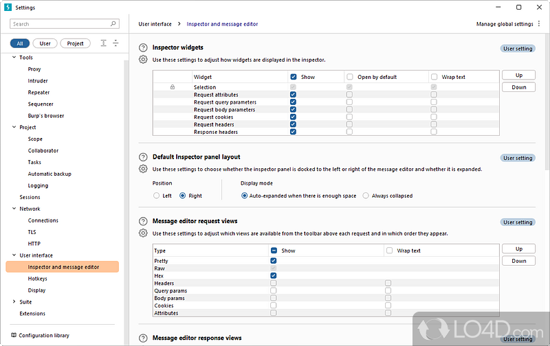 Burp Suite screenshot